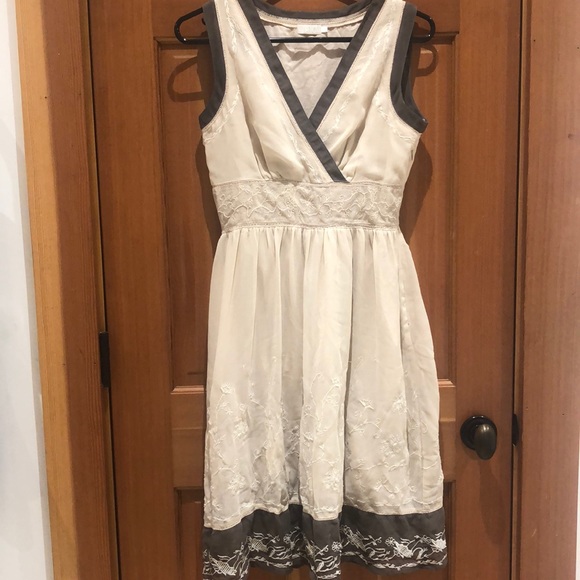 Riu cream flow dress - Picture 1 of 8